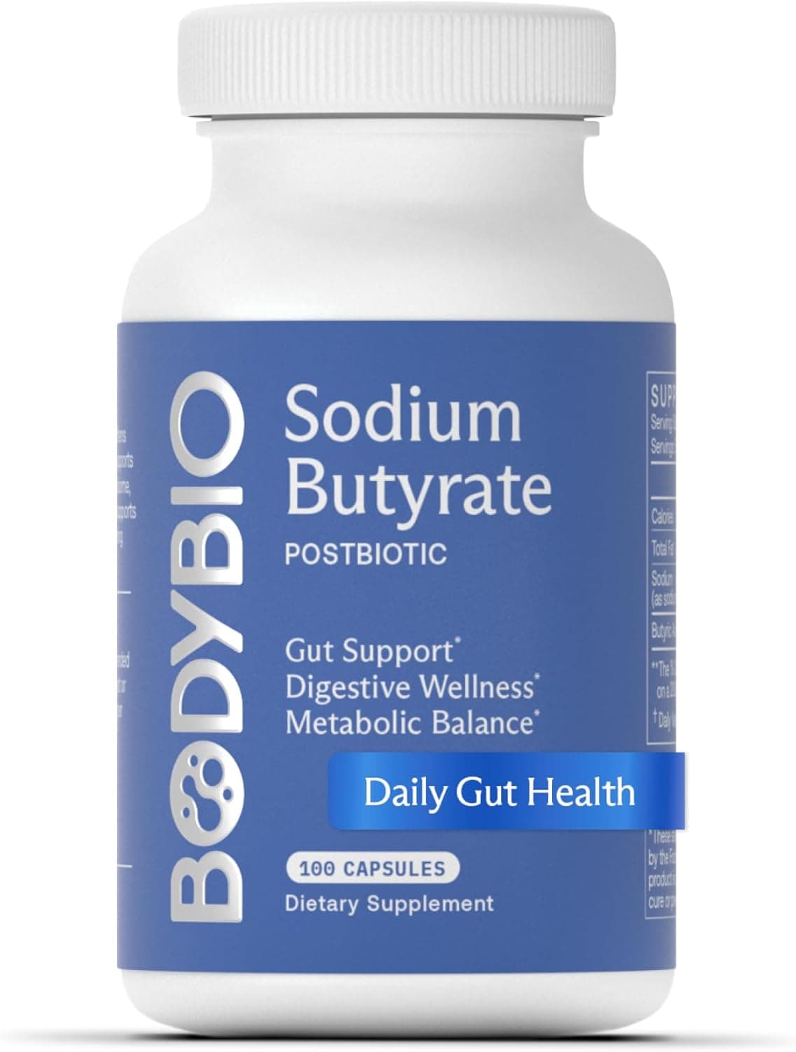 BodyBio Butyrate (Sodium + Potassium)